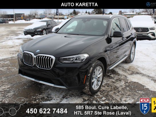 BMW X3 2022 2022 Noir