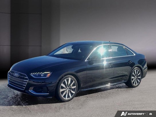 2024 Audi A4 Sedan 2024 Black