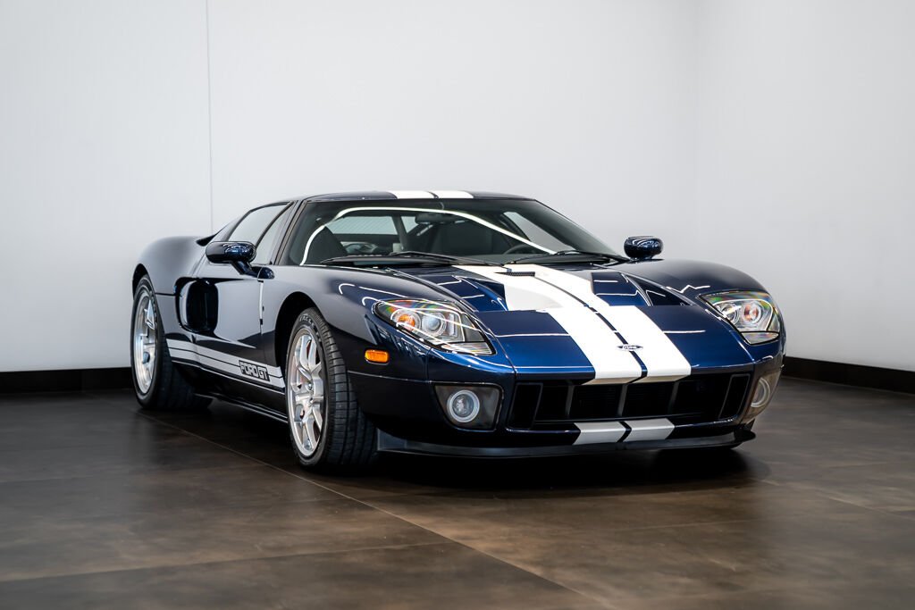 2006 Ford GT Blue Montreal - photo #2