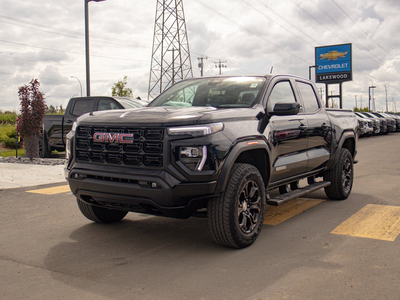 2024 GMC Canyon 4WD Crew Cab Elevation Black Sherwood Park - photo #3