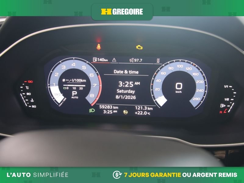 Audi Q3 821561 | Komfort AWD AUTO A/C MAGS CUIR TOIT CAM RECUL BLUE 2022 Noir Laval - photo #19