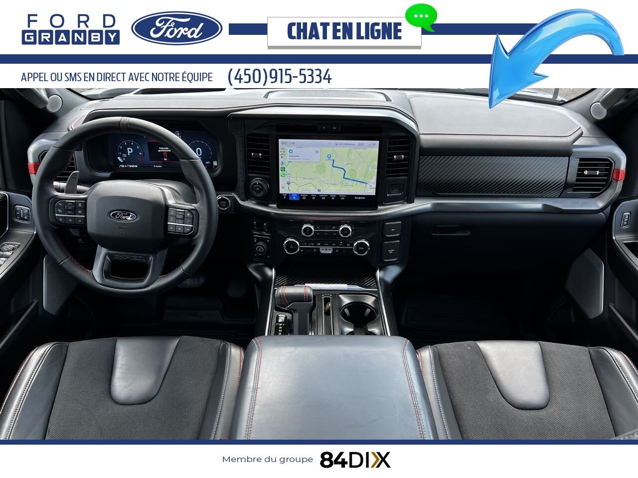 Ford F-150 RAPTOR 37 802A 2025 Vert Granby - photo #8