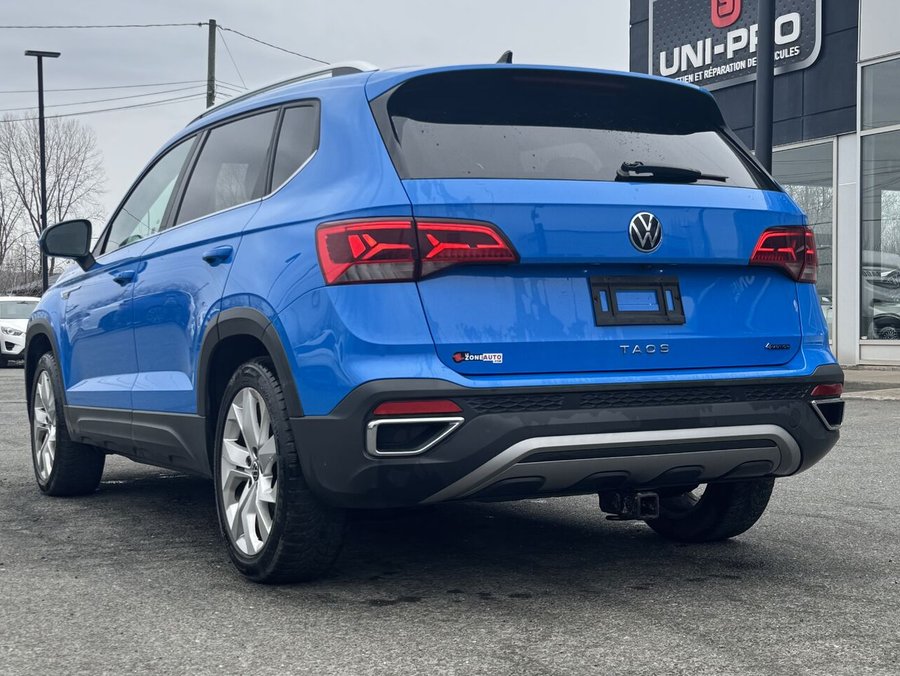 2022 Volkswagen Taos Comfortline 4Motion 2022 Blue