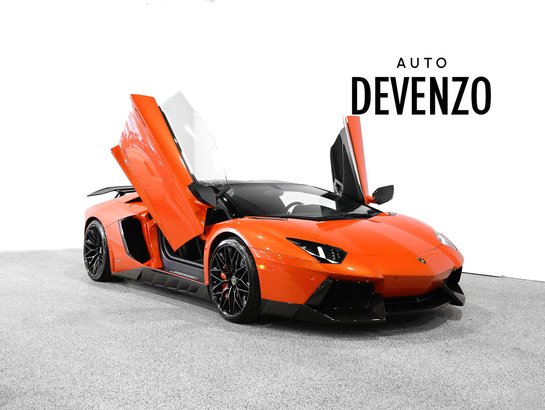 Lamborghini Aventador 2014 2014 Orange