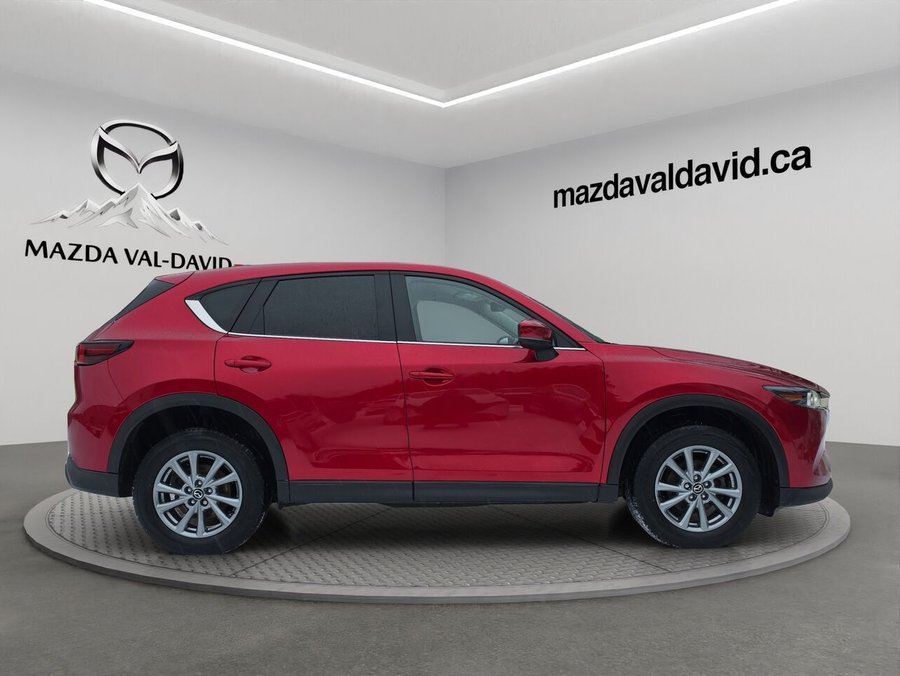 2022 Mazda CX-5 GS AWD, Volant chauffant, Sièges en cuir, Bluetooth Red