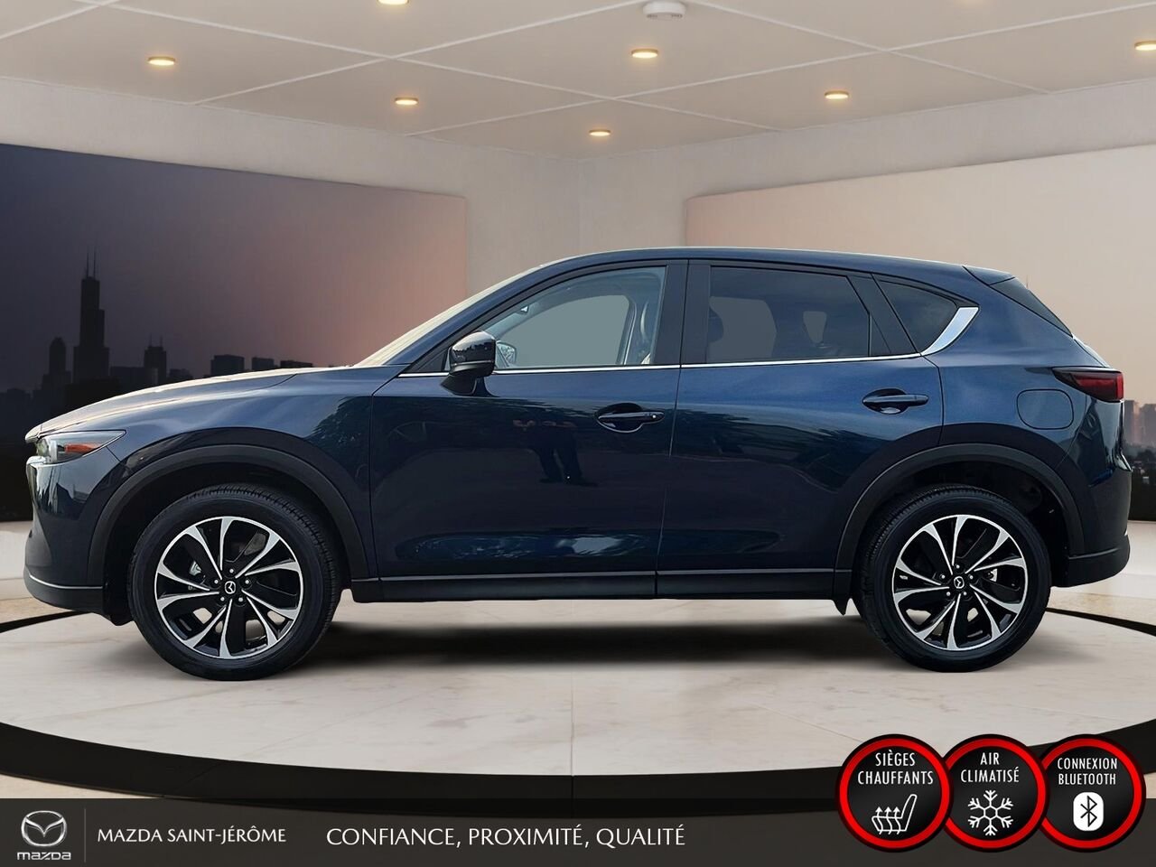 Mazda CX-5 2025 Bleu Saint-Jérôme - photo #10