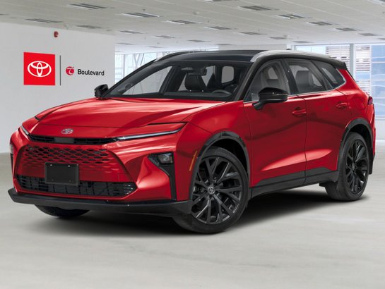 TOYOTA Crown Signia 2026 2026 Ligne d'arrivée rouge avec toit noir