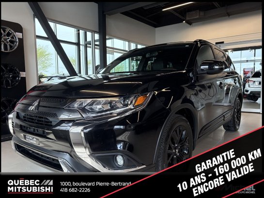 2019 Mitsubishi Outlander SE Black Edition AWD, Remorquage 3500lbs Black