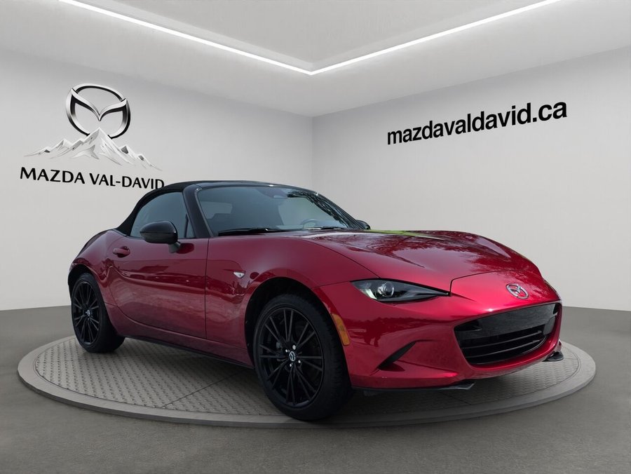 2024 Mazda MX-5 GS-P Automatique, paddleshift, jamais accidenté, certifié Red
