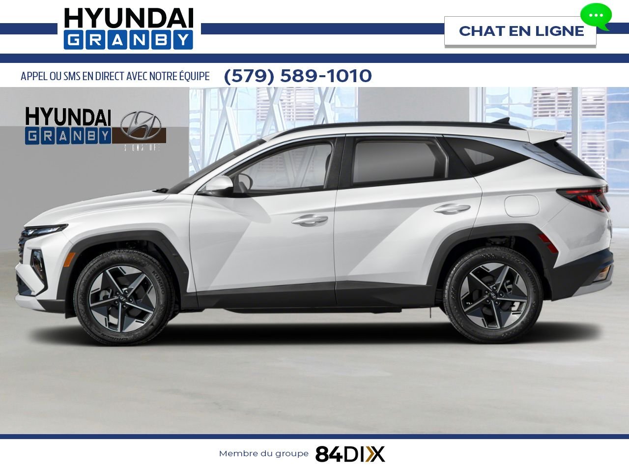 HYUNDAI Tucson 2025 Blanc cristal Granby - photo #2