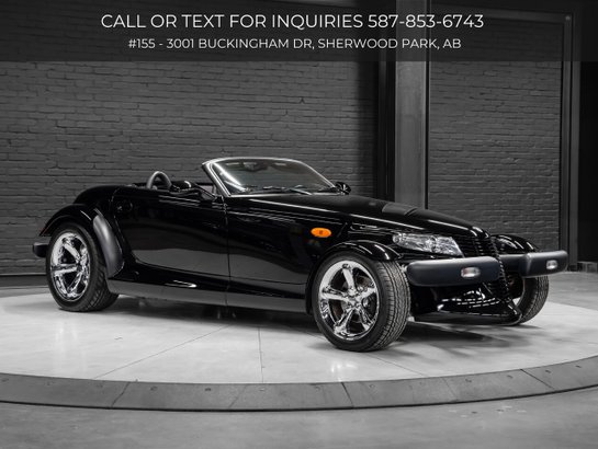 2000 Plymouth Prowler 2000 Prowler Black