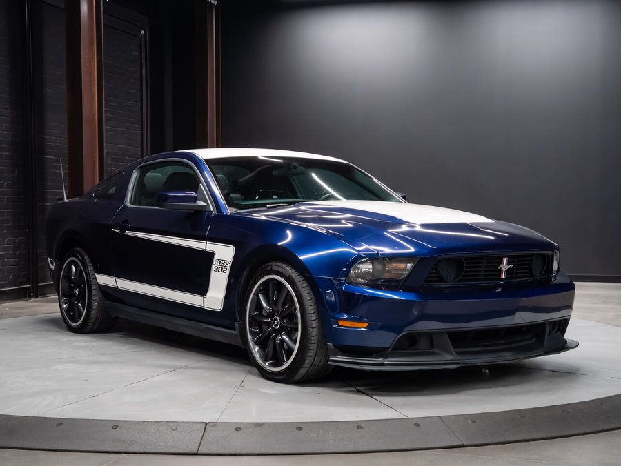 2012 Ford Mustang 2012 Blue