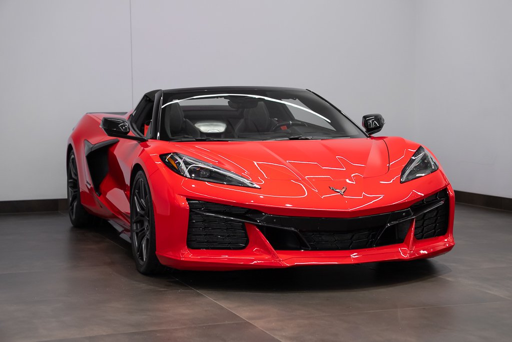 Chevrolet Corvette Z06 cabriolet 2 portes avec 3LZ 2024 Rouge Kirkland - photo #2