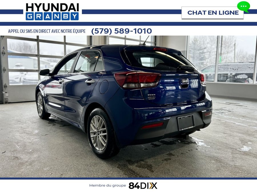 Kia Rio 5 portes 2020 2020 Bleu