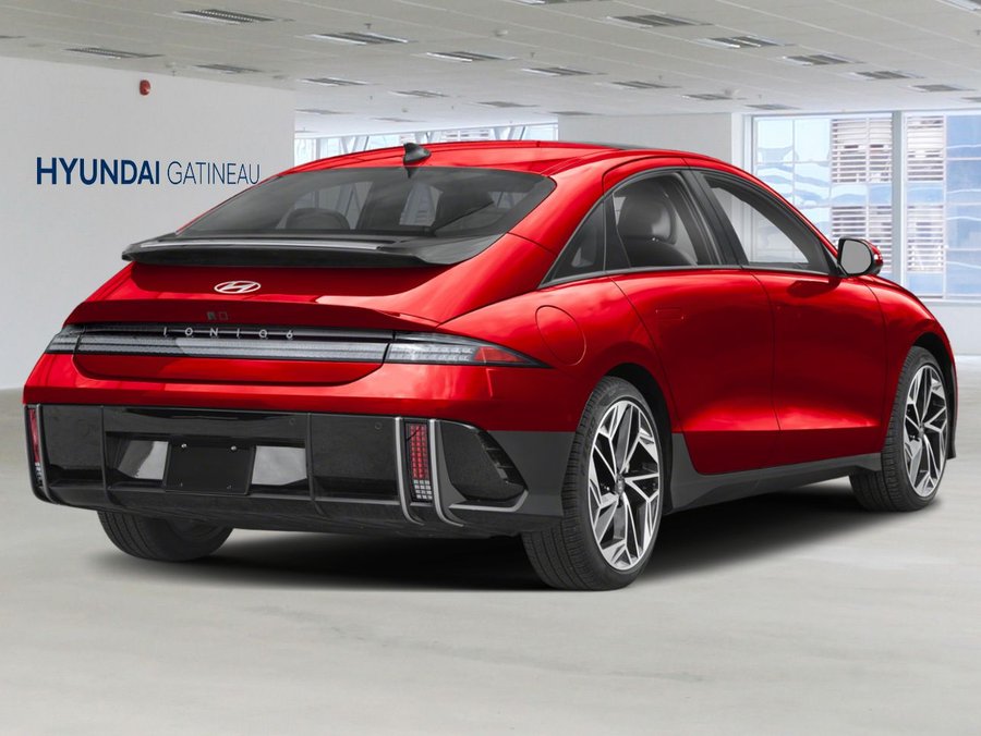 2025 HYUNDAI IONIQ 6 2025 Ultimate Red