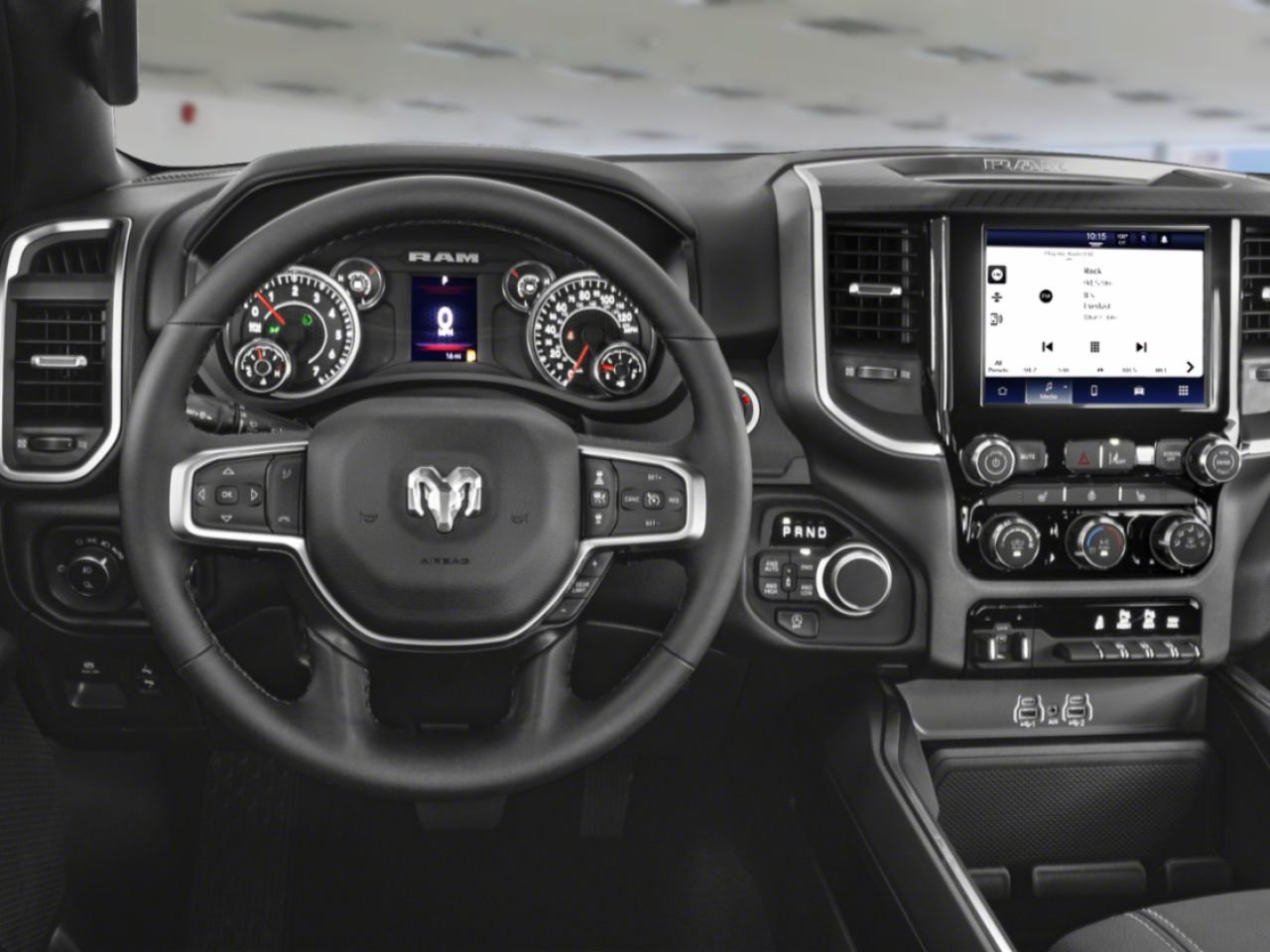 RAM 1500 261060 | Big Horn cabine d'équipe 4x4 caisse de 5 pi 7 po 2026 Vert Serrano métallisé Gatineau - photo #9