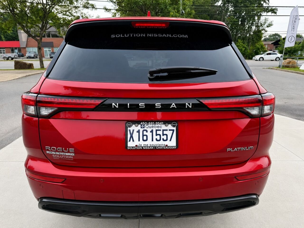 2026 NISSAN Rogue Plug-In Hybrid ROGUE PHEV PLATINE Royal Red Châteauguay - photo #3