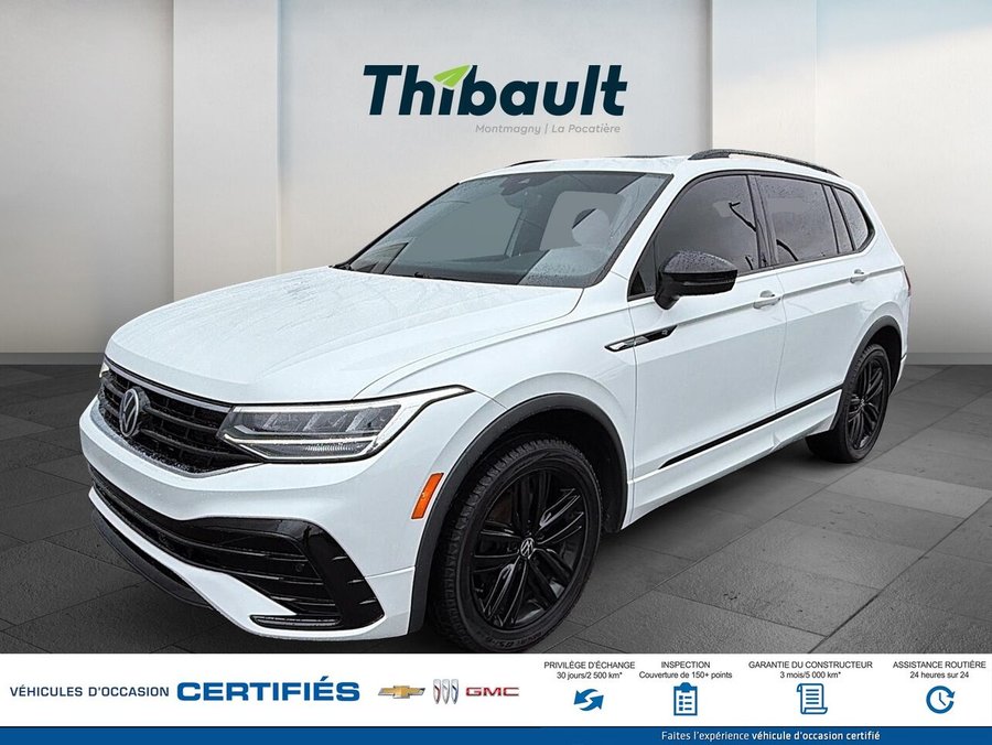 VOLKSWAGEN TIGUAN SE Comfortline R-Line Black Edition 4MOTION 2022 Blanc