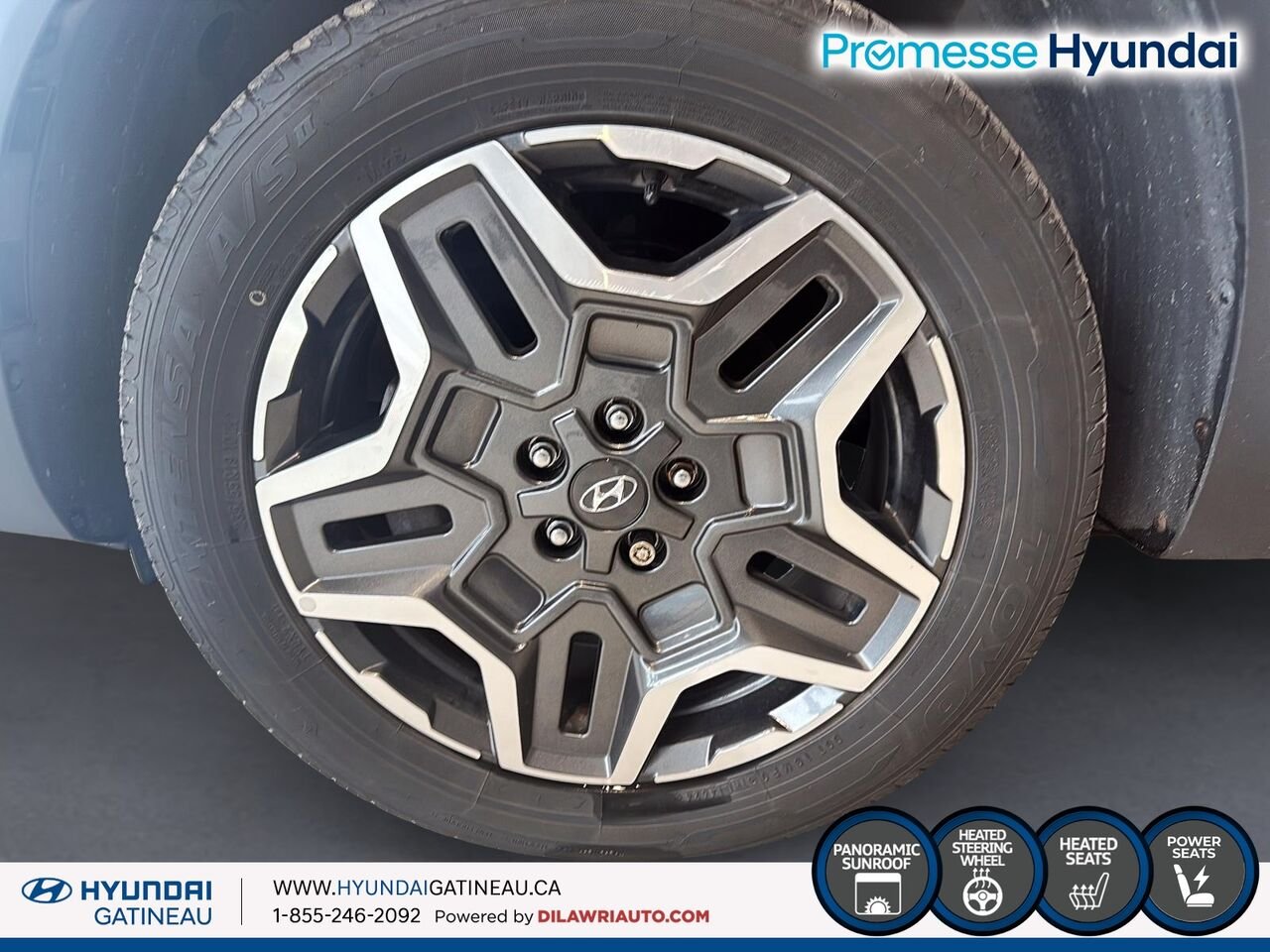 2022 Hyundai Santa Fe Hybrid White Gatineau - photo #5