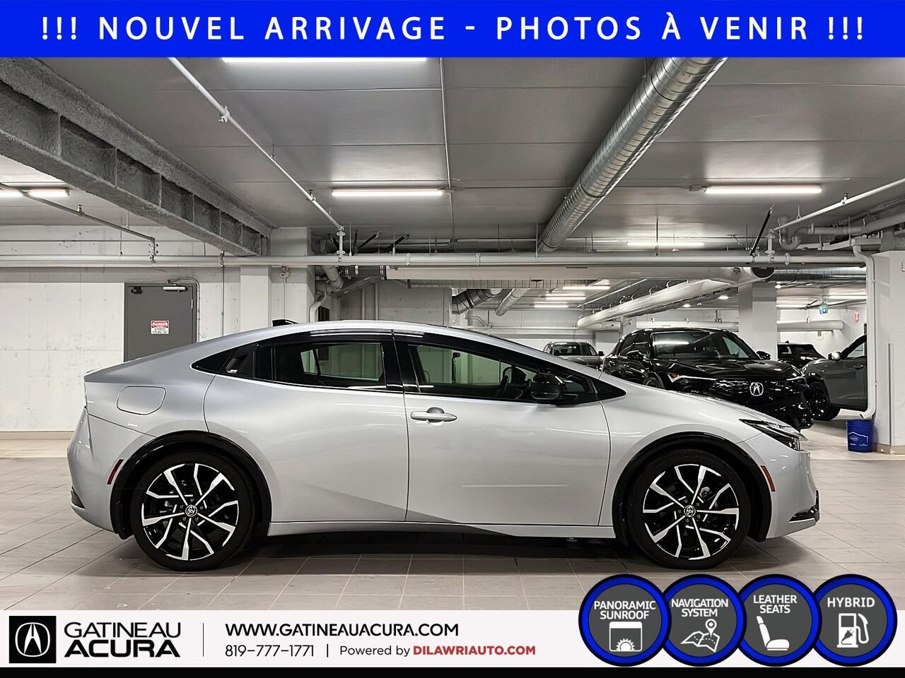 Toyota Prius Prime XSE 2024 Gris Ottawa & Gatineau - photo #3