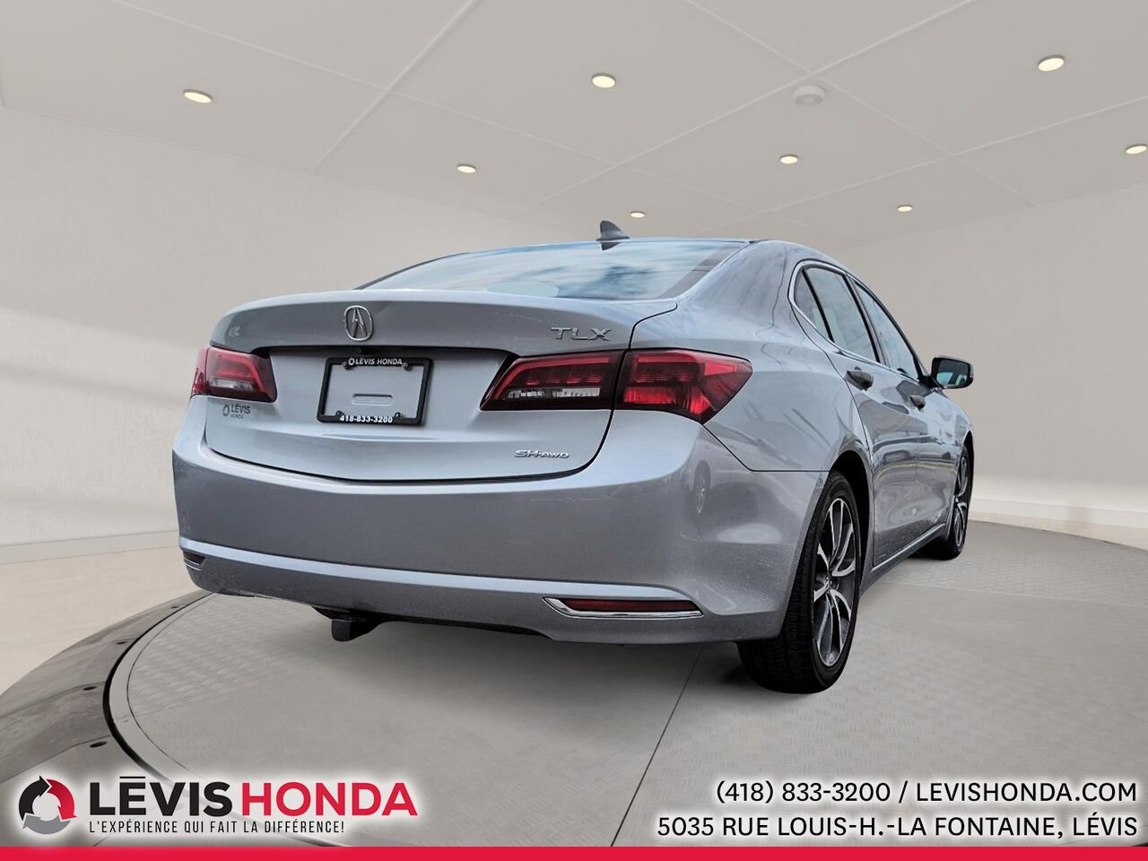 Acura TLX SH-AWD V6 berline 4 portes SH-AWD 2017 Argent Lévis - photo #9