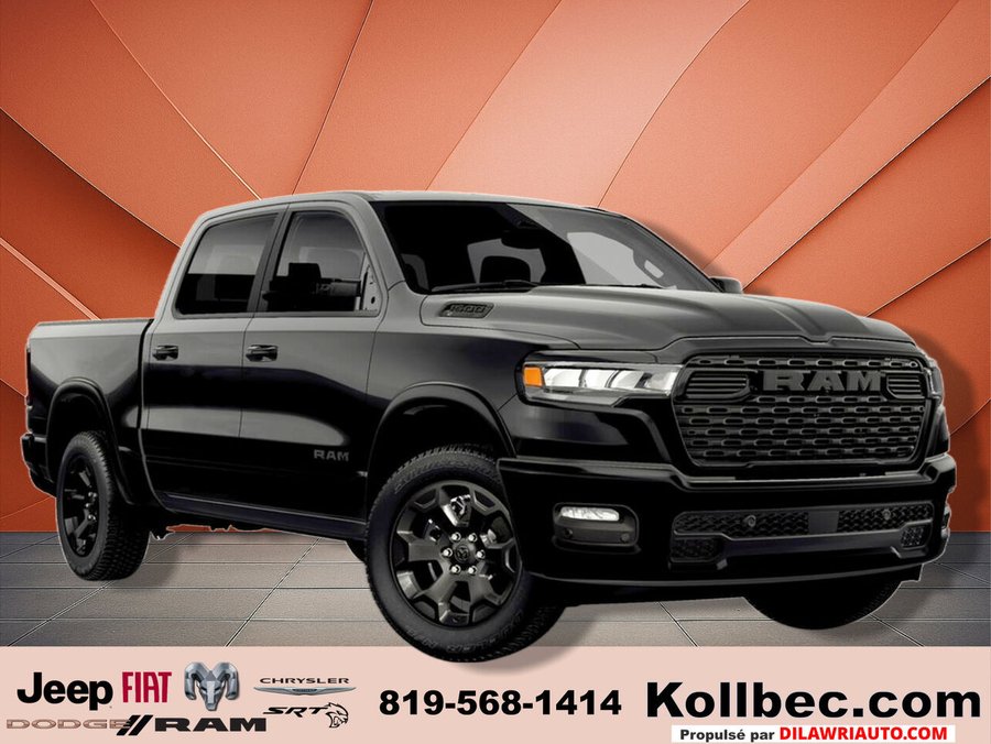 2026 Ram 1500 Diamond Black Crystal Pearl