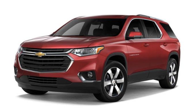 Chevrolet Traverse LT édition Grande expédition 4 portes TI avec 3LT 2018 Rouge