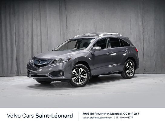 2018 Acura RDX ELITE SIÈGES VENTILÉS GPS Silver