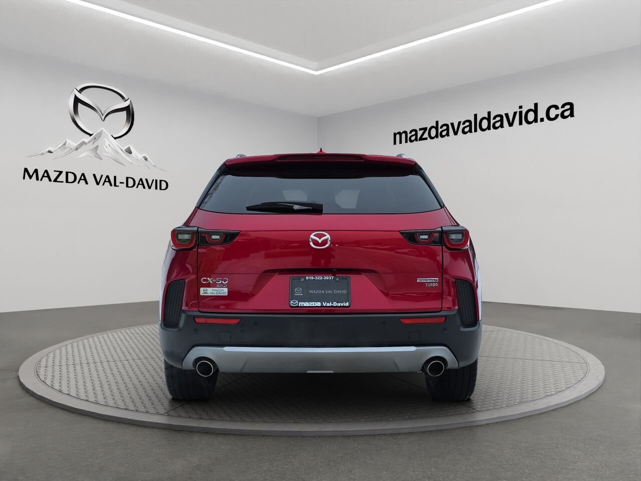 2024 Mazda CX-50 GT w/Turbo AWD Volant chauffant, navigation, toit ouvrant panoramique, Red Val-David - photo #15