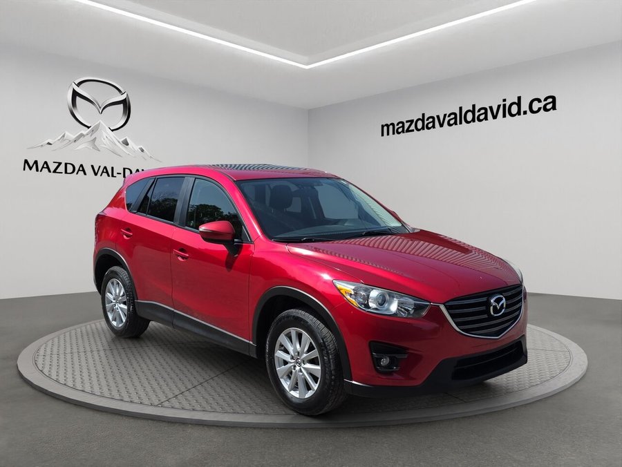 2016 Mazda CX-5 AWD 4dr Auto GS, Toit ouvrant, Commande audio au volant, Sièges chauffant Red