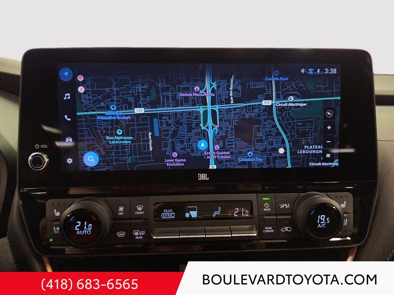 TOYOTA GRAND HIGHLANDER 100120A-109 | HYBRIDE PLATINUM MAX, AWD 2026 Blanc Québec - photo #14