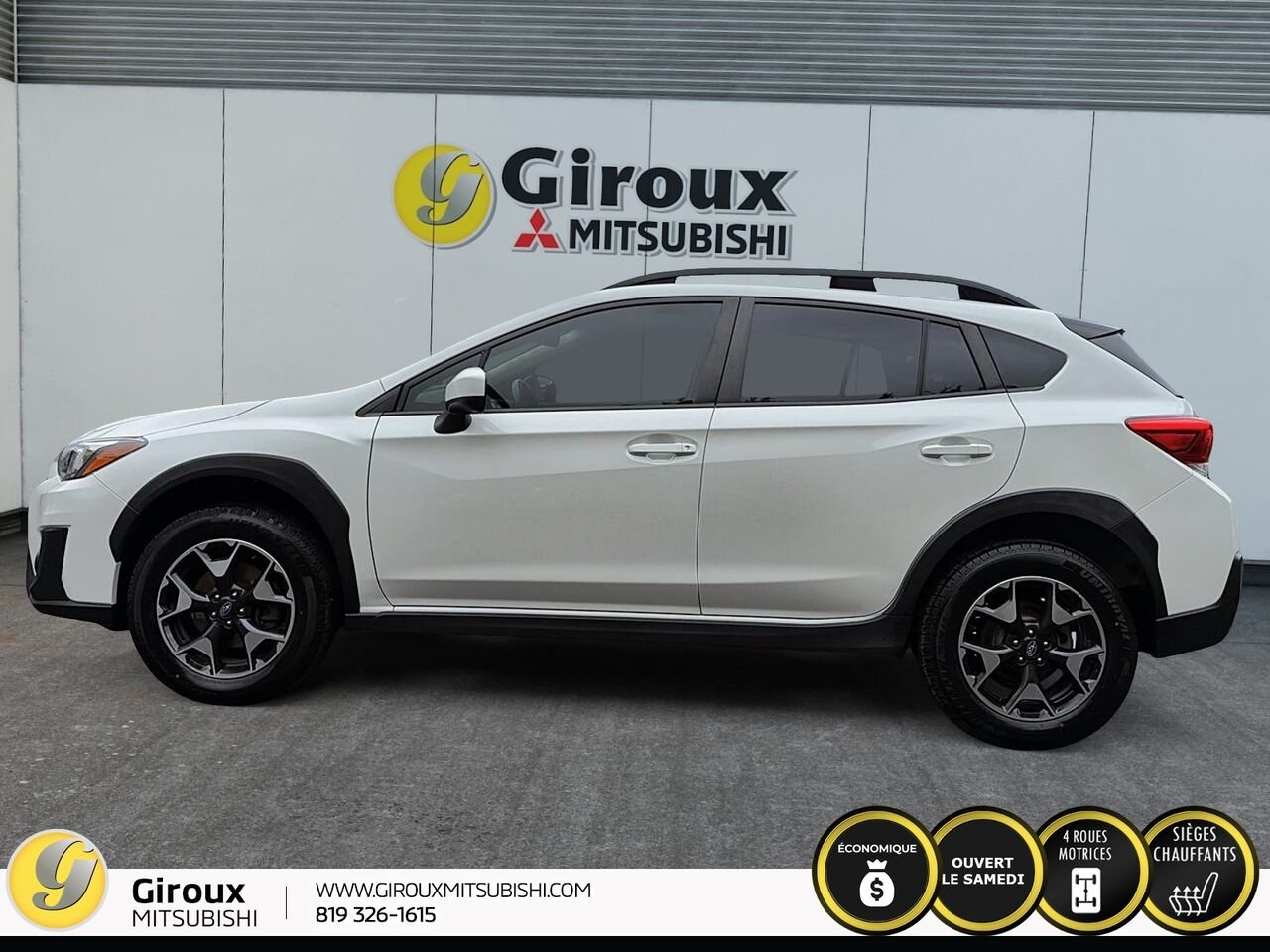 Subaru Crosstrek 2019 Blanc Sainte-Agathe-des-Monts - photo #4
