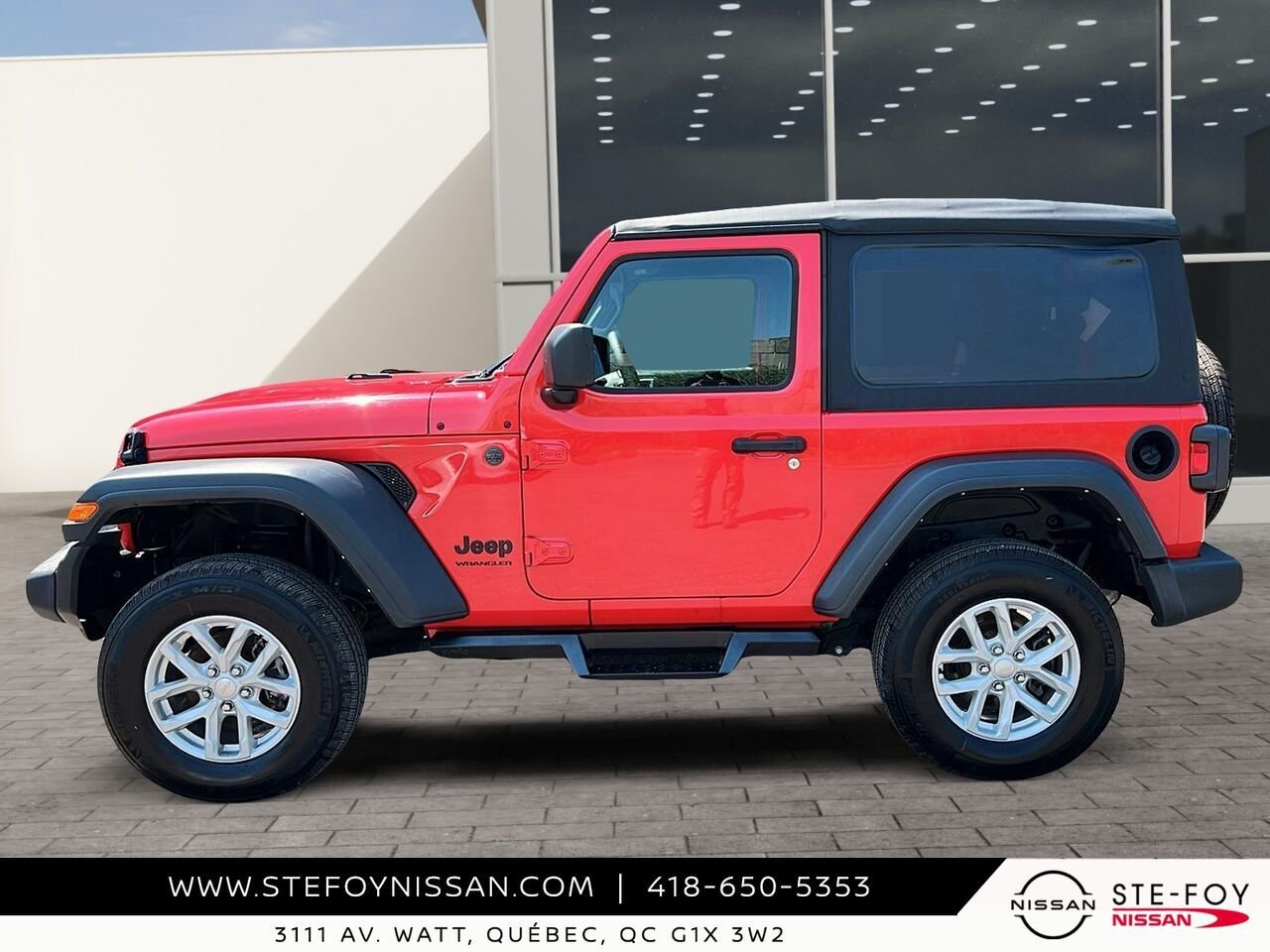 2023 Jeep Wrangler SPORT Red Ste-Foy - photo #4