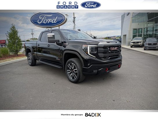GMC Sierra 1500 AT4 cabine multiplace 4RM 157 po 2024 Noir