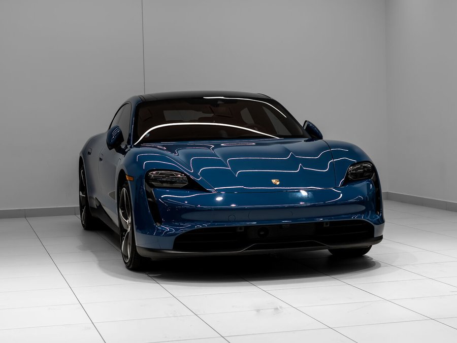 Porsche Taycan 2021 2021 Bleu