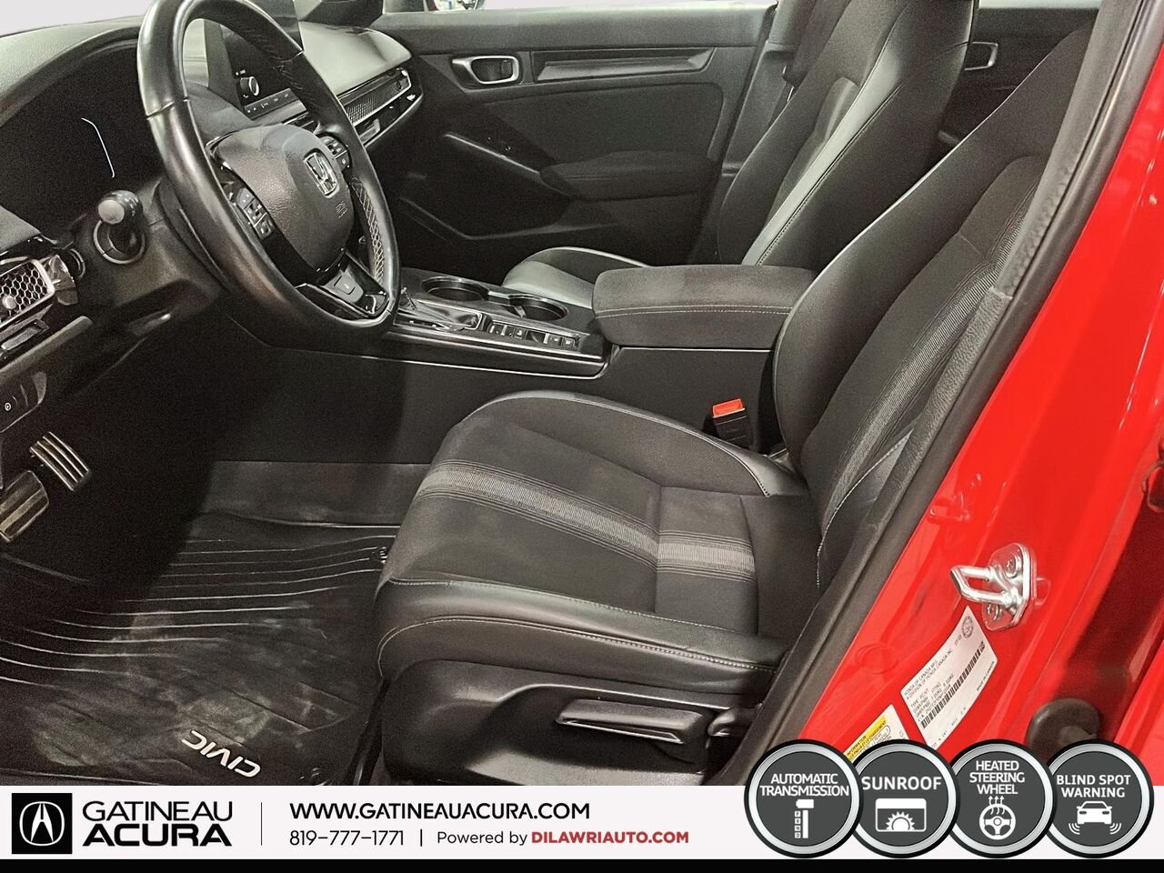 2022 Honda Civic Sport Red Gatineau - photo #24