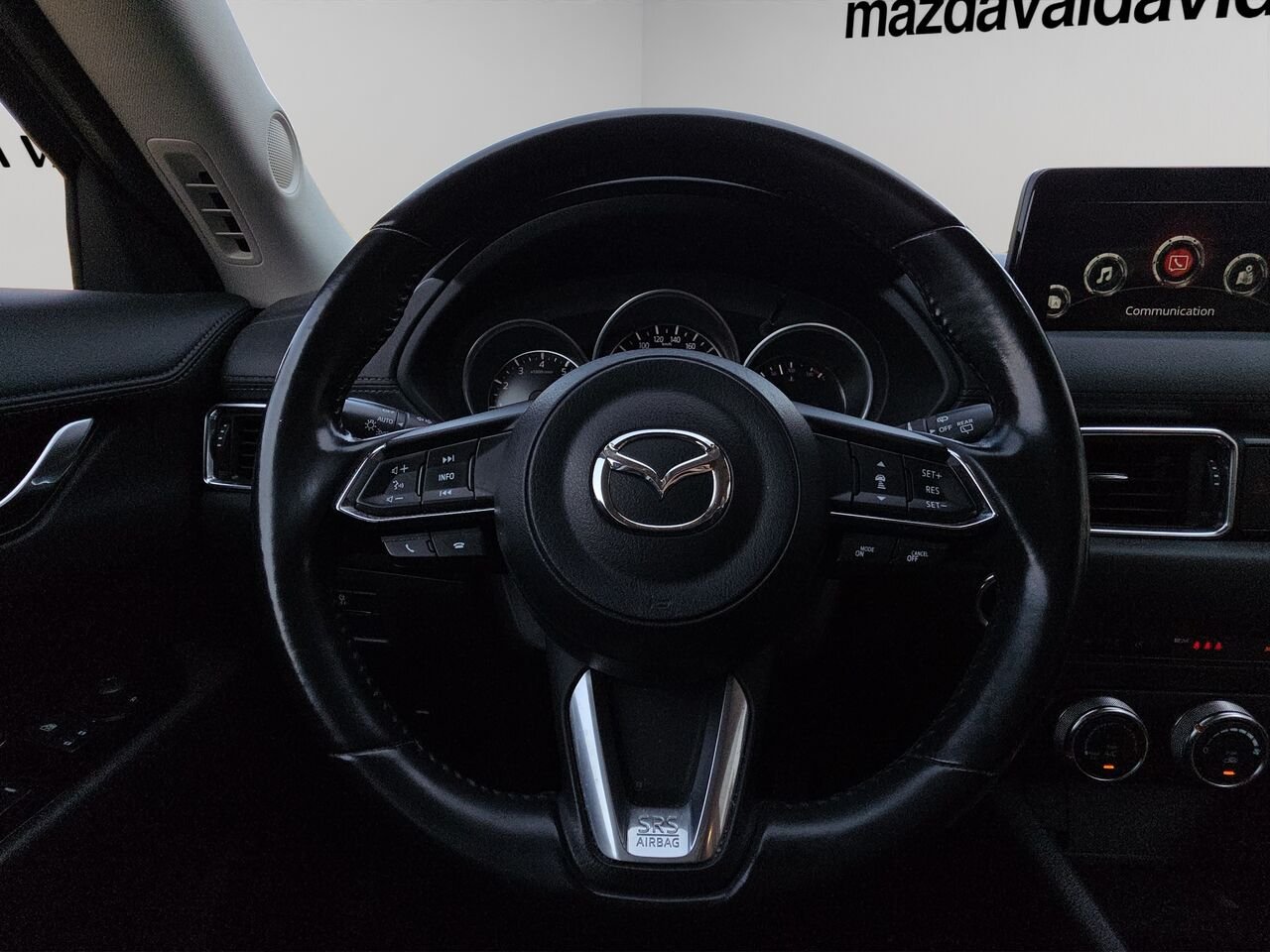 2021 Mazda CX-5 GS TI BA, bluetooth, Volant chauffant, commande audio au volant Blue Val-David - photo #8