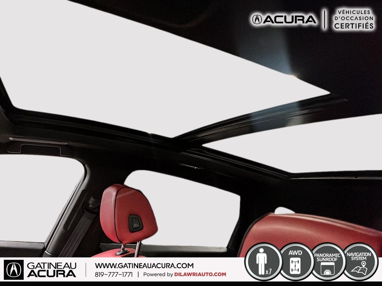 2023 Acura RDX A-Spec SH-AWD Black Gatineau - photo #4