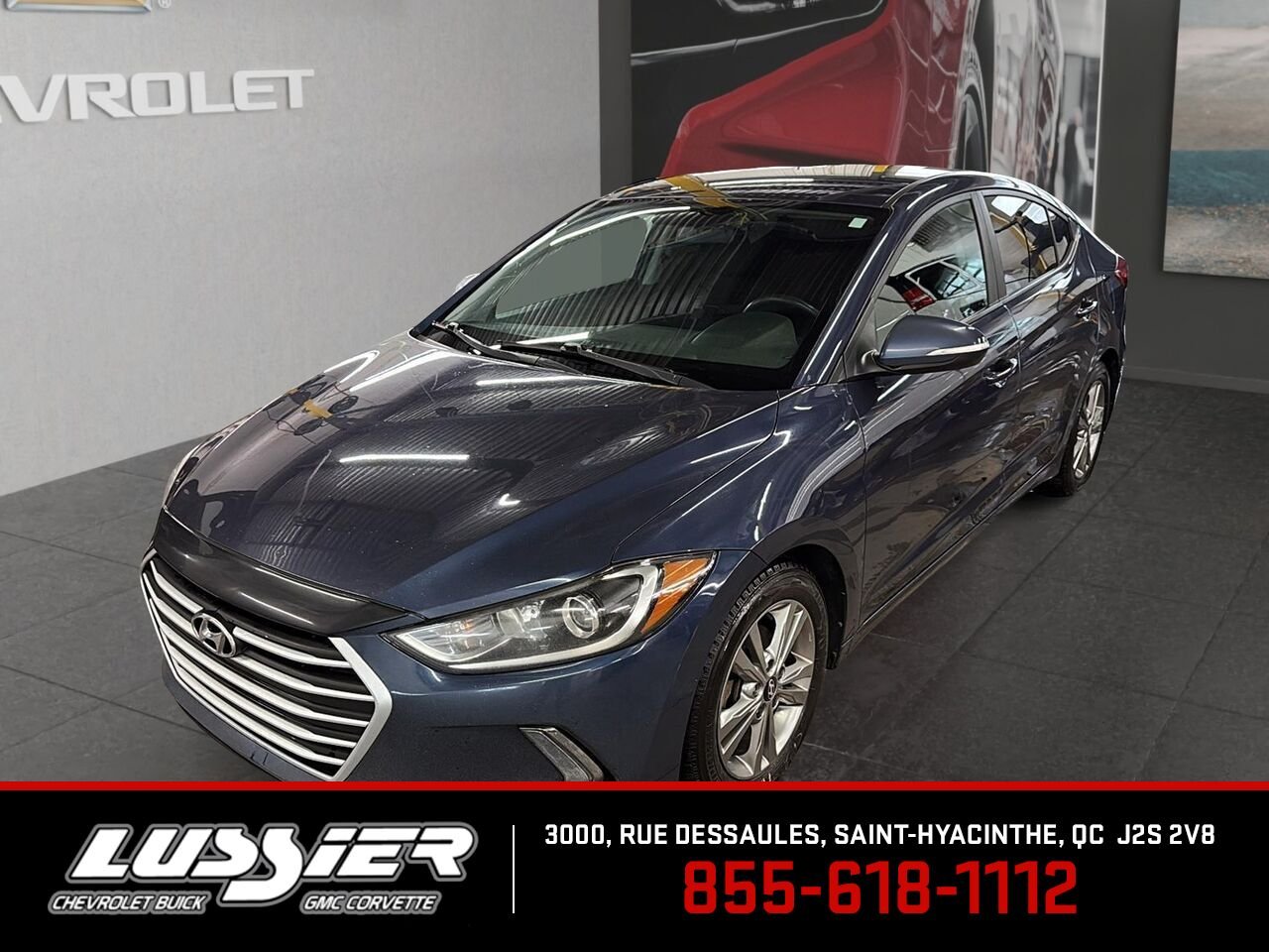 Hyundai Elantra GL 2017 Bleu Saint-Hyacinthe - photo #0