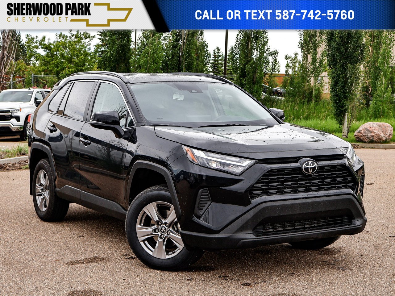 2024 Toyota RAV4 XLE AWD Black Sherwood Park - photo #0
