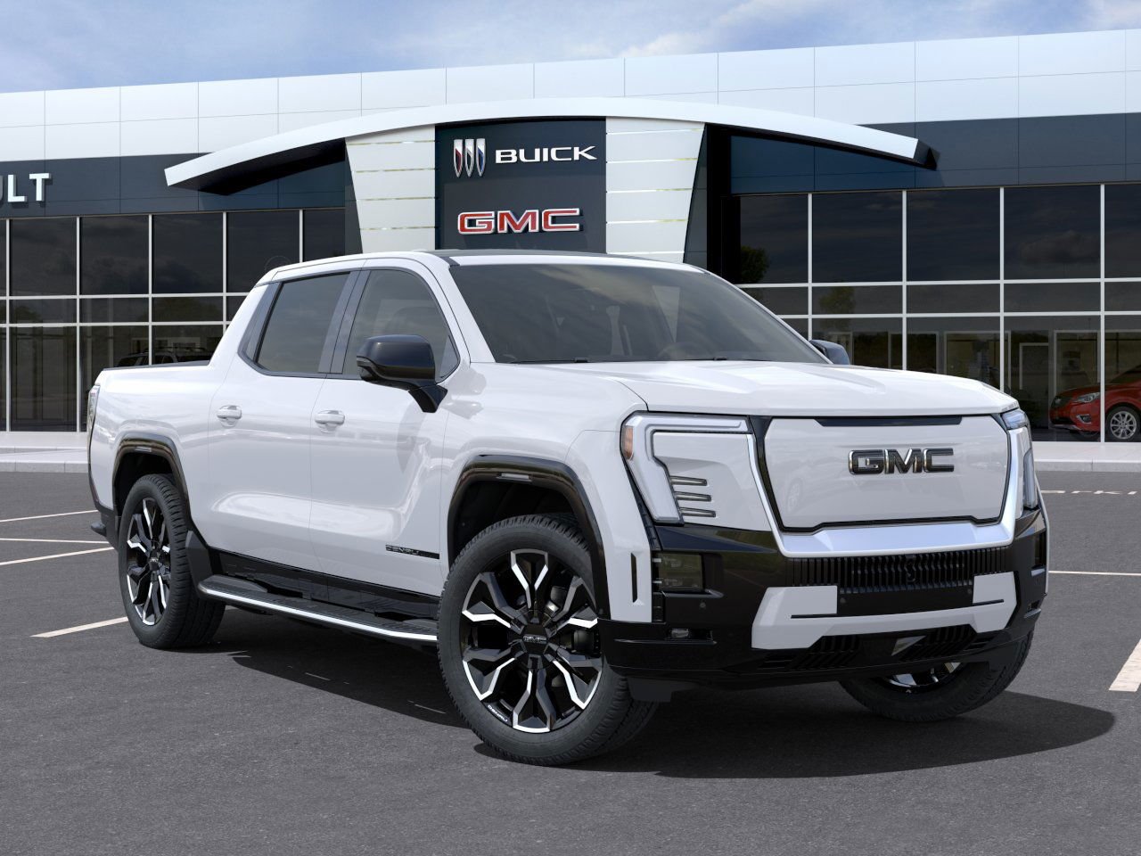 2025 GMC Sierra EV Denali à autonomie prolongée Summit White Granby - photo #6