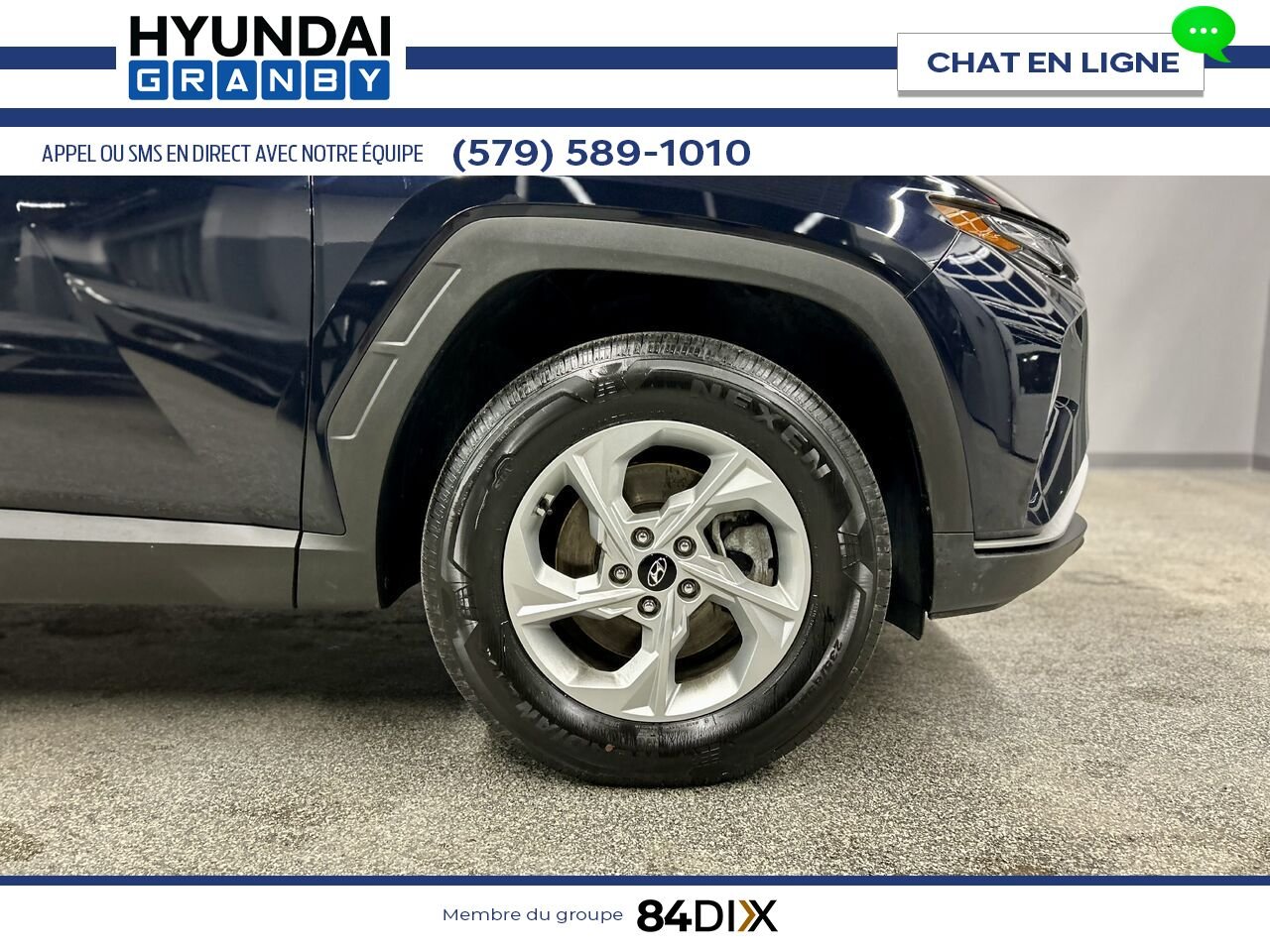 Hyundai Tucson 2022 Bleu Granby - photo #8