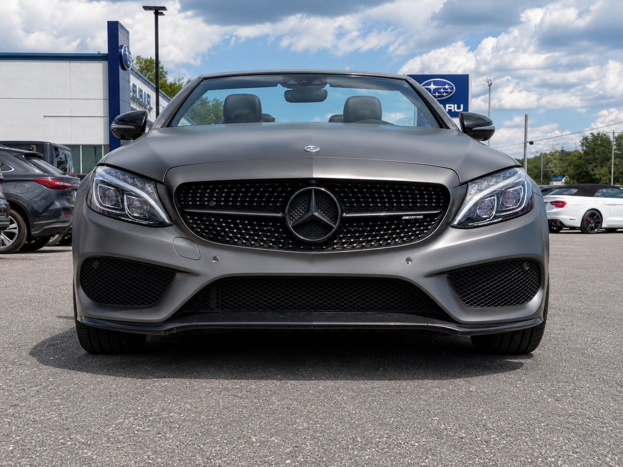 Mercedes-Benz C43 AMG Convertible 2018 Gris Granby - photo #9