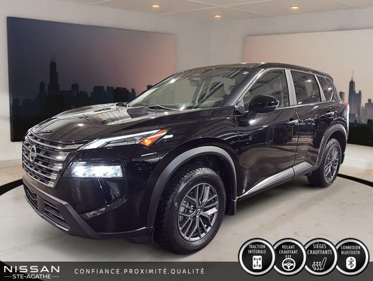 2024 Nissan Rogue S AWD Black
