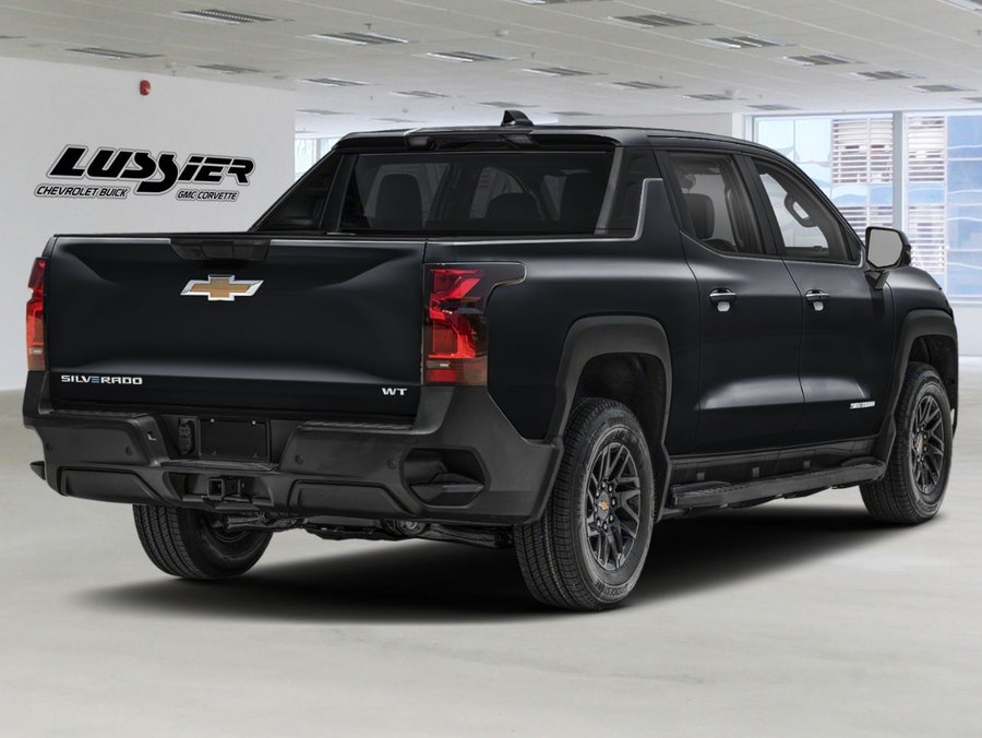 Chevrolet Silverado EV WT à autonomie maximale à cabine multiplace e4RM 2026 NOIR