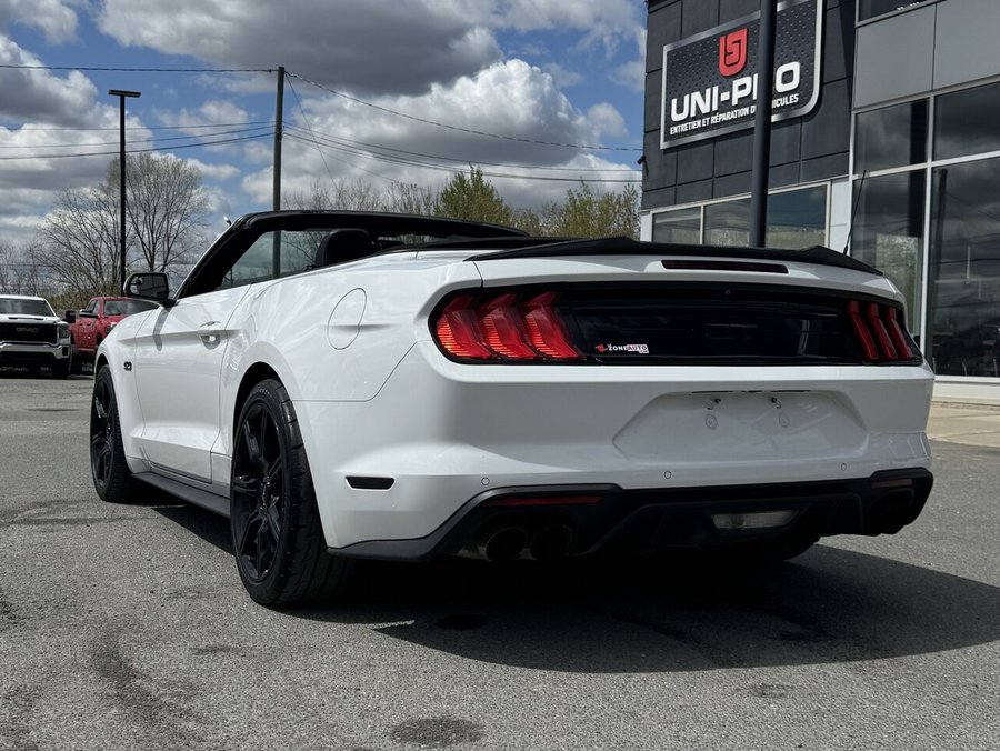 Ford Mustang GT Convertible 2018 2018 Blanc