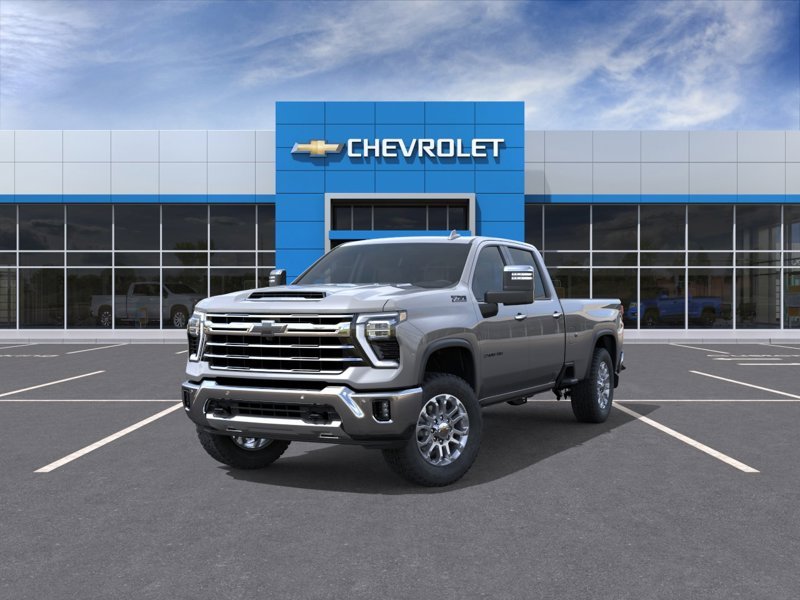 CHEVROLET Silverado 2500HD K2500 HD SILVERADO CREW CAB LTZ L/BOX DURAMAX (1LZ) 2026 Gris sterling métallisé Rivière-du-Loup - photo #0