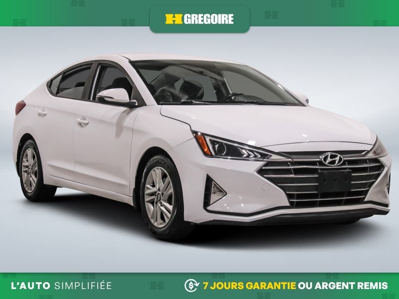 Hyundai Elantra 2020 Blanc Saint-Eustache - photo #0