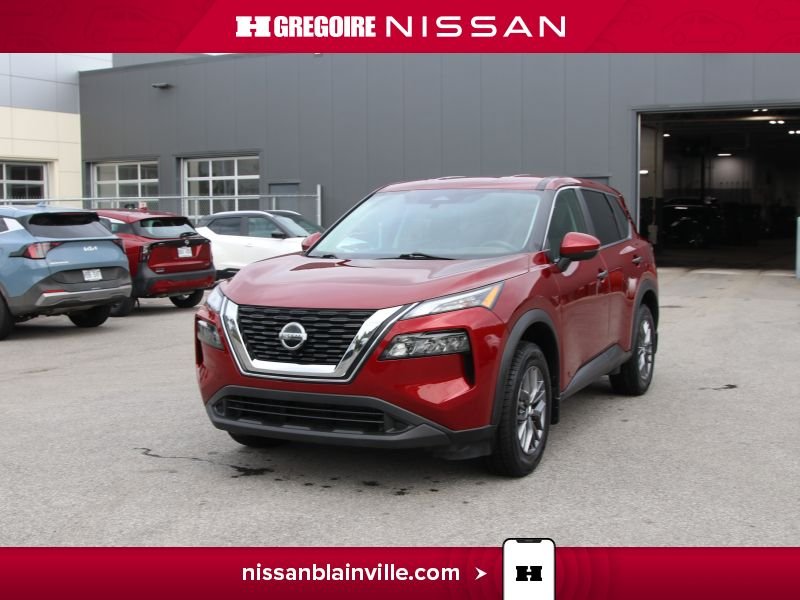 2021 Nissan Rogue Red Blainville - photo #2