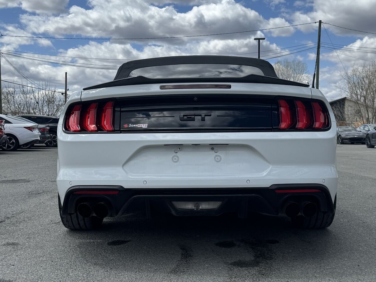 Ford Mustang GT Convertible 2018 Blanc Granby - photo #13